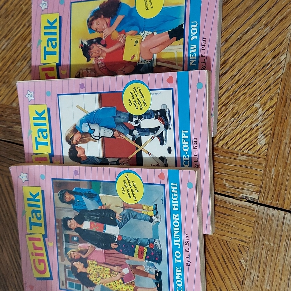 Bundle of Vintage Girl Talk Books